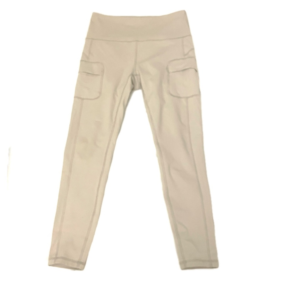 Beige leggings